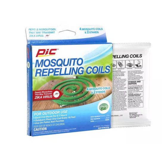 Mosquito Repellent Coils (4-Pack)