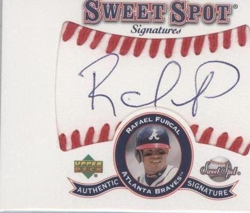 2001 Upper Deck Sweet Spot - Rafael Furcal #S-RF