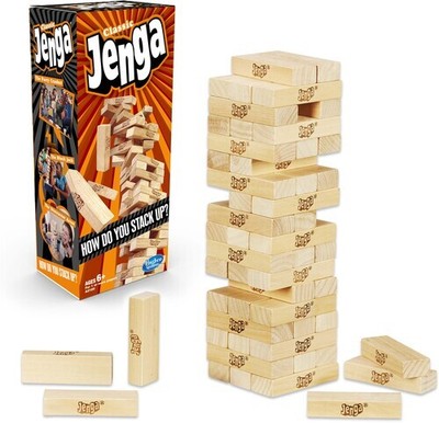 Hasbro Gaming - Jenga Classic [New ] Table Top Game
