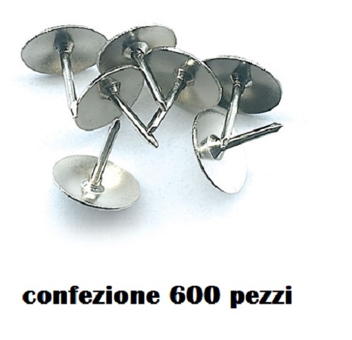 Set 600 Pezzi Puntine Punesse Metallo Cucito Scuola Appendere Poster moc