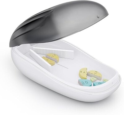 Pill Cutter for Small and Tiny Pills in Half, Effortless Pill Splitter, Pill Cut