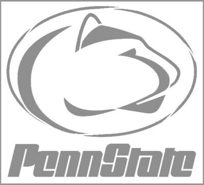 8''x9'' Clear Plastic Stencil - Penn State (SC734)*****