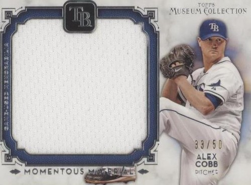 2014 Topps Museum Collection - Alex Cobb #MMJR-AC