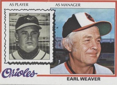 1978 Topps - Earl Weaver #211