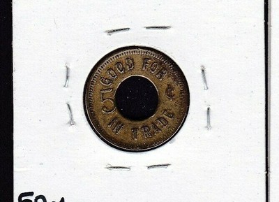 1910's Western Canada Novelty,Edmonton,Alberta,Canada Merchant Token