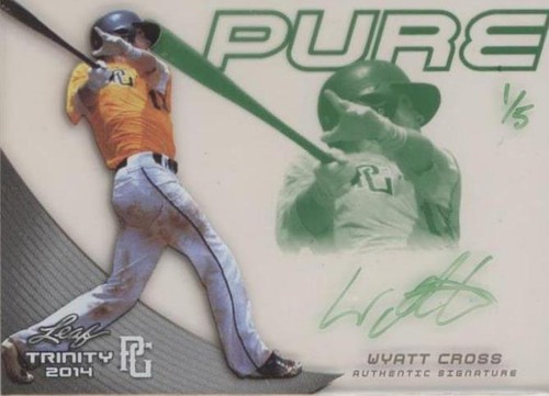 2014 Leaf Trinity - Wyatt Cross #PGP-WC1