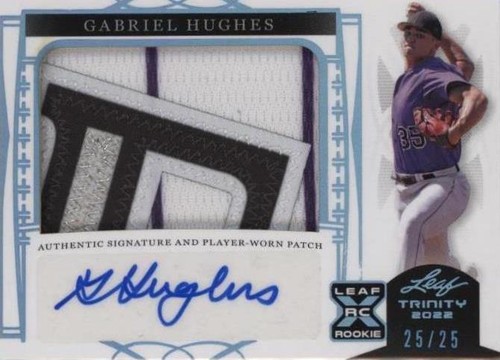 2022 Leaf Trinity - Gabriel Hughes #PA-GH2