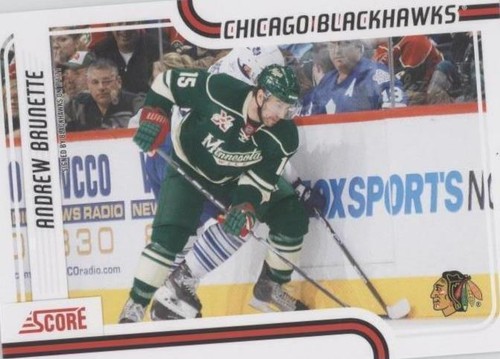 2011-12 Score - Andrew Brunette #119