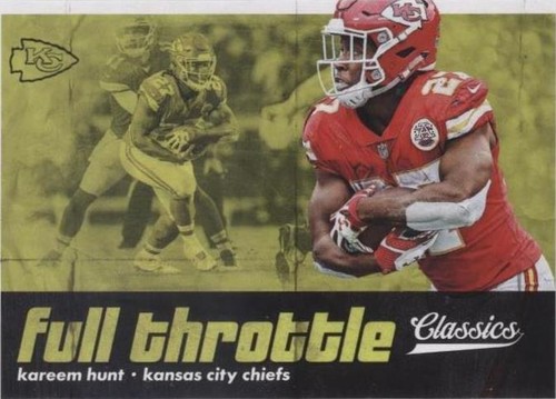 2018 Panini Classics Kareem Hunt #1