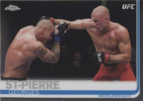2019 Topps Chrome UFC - Georges St-Pierre #5