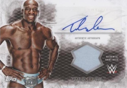 2015 Topps WWE Undisputed - Titus O'Neil #UAR-TO