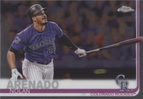 2019 Topps Chrome - Nolan Arenado #124