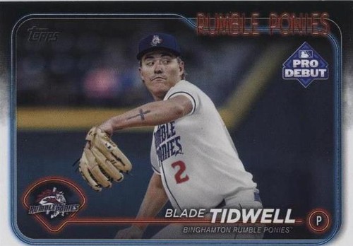 2024 Topps Pro Debut - Blade Tidwell #PD-105