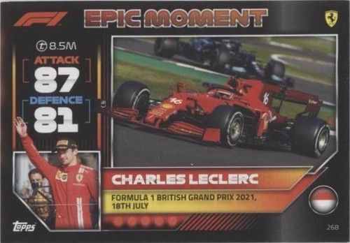 2022 Topps F1 Turbo Attax - Charles Leclerc #268