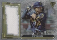 2020 Topps Triple Threads - Keston Hiura #SJR-KHI