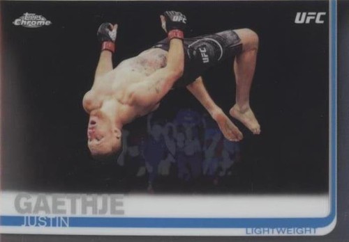 2019 Topps Chrome UFC - Justin Gaethje #62