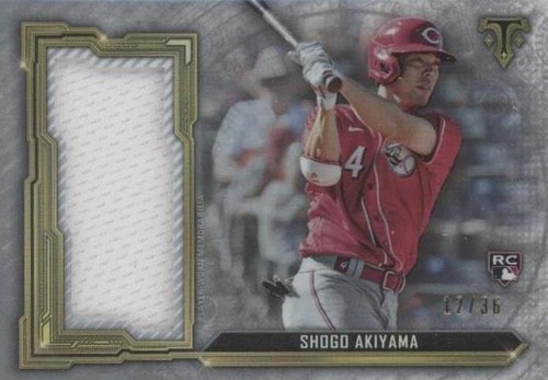 2020 Topps Triple Threads - Shogo Akiyama #SJR-SAK