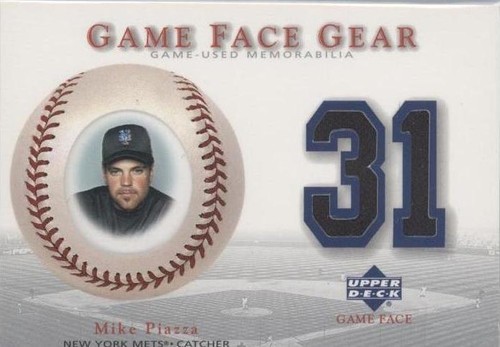 2003 Upper Deck Game Face - Mike Piazza #GG-MP