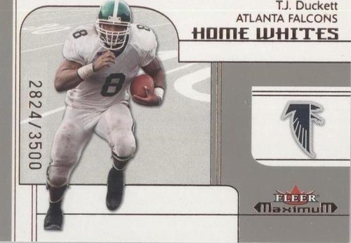 2002 Fleer Maximum T.J. Duckett #287
