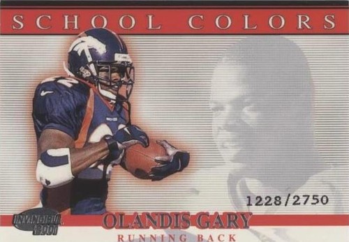 2001 Pacific Invincible Olandis Gary #13
