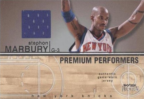 2004-05 Skybox Premium - Stephon Marbury #PPJ-SM
