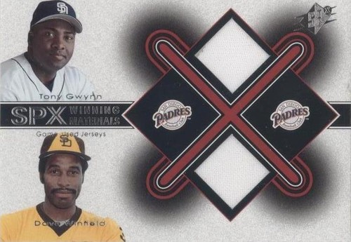 2001 SPx - Dave Winfield Tony Gwynn #TG-DW