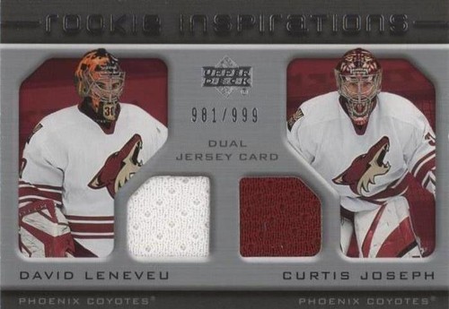 2005-06 Upper Deck Rookie Update - Curtis Joseph David LeNeveu #227
