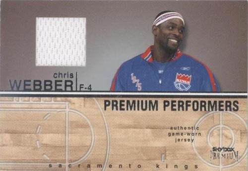 2004-05 Skybox Premium - Chris Webber #PPJ-CW