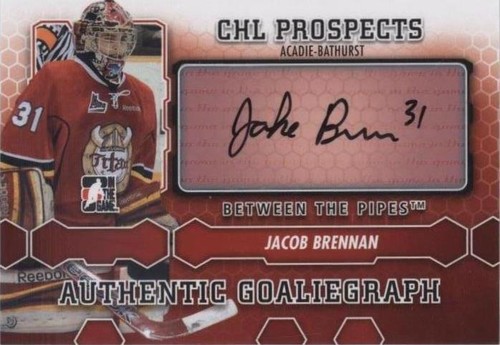 2012-13 In the Game Between the Pipes - Jacob Brennan #A-JB