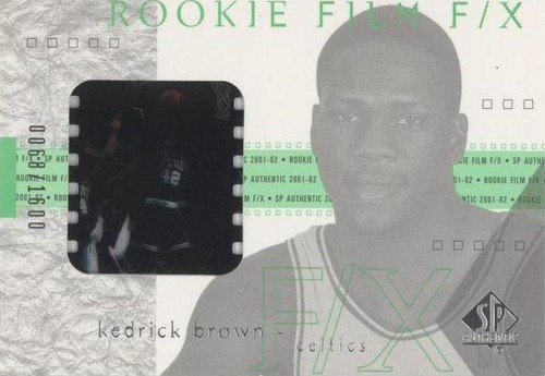 2001-02 SP Authentic - Kedrick Brown #94