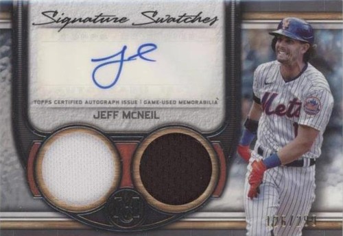 2023 Topps Museum Collection - Jeff McNeil #SWDRA-JMC
