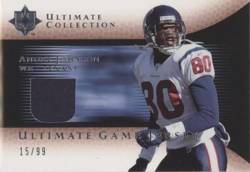 2005 Ultimate Collection Andre Johnson #GJ-AJ