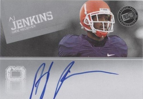 2012 Press Pass A.J. Jenkins #PPS-AJ