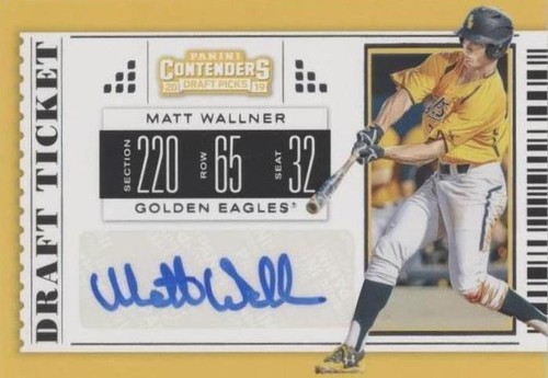 2019 Panini Contenders Draft Picks - Matt Wallner #40