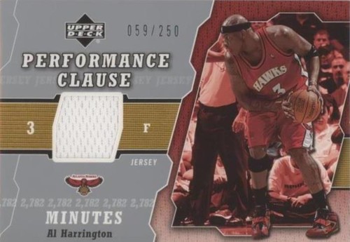 2005-06 Upper Deck - Al Harrington #PCJ-AH