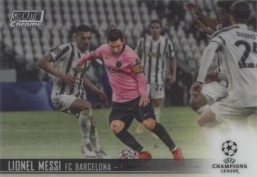 2020-21 Topps Stadium Club UCL Barcelona Lionel Messi Gold 2020-21 Topps Stadium Club UCL Barcelona Lionel Messi Gold