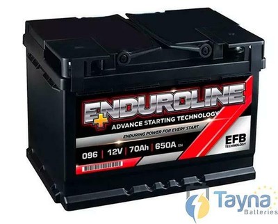 096 EFB Enduroline Start Stop Autobatterie 70Ah