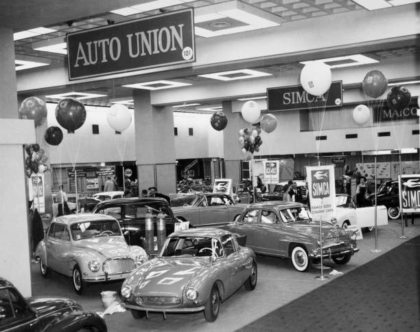 German Auto Union Car Maker At The International Motor Show
