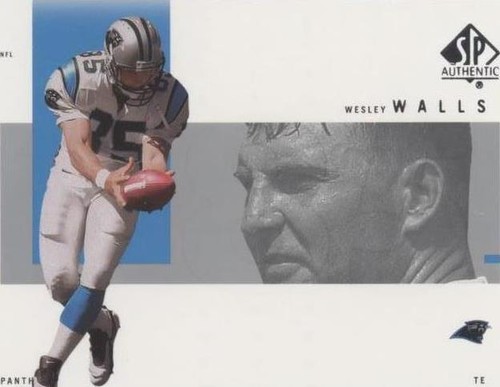 2001 SP Authentic Wesley Walls #15