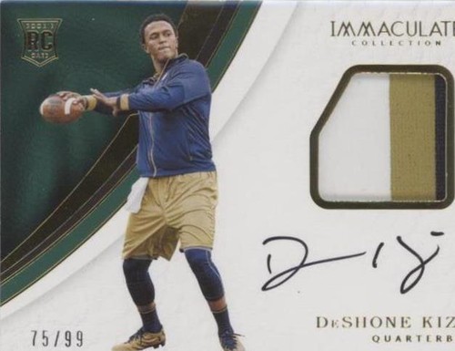 2017 Panini Immaculate Collection Collegiate Deshone Kizer #120