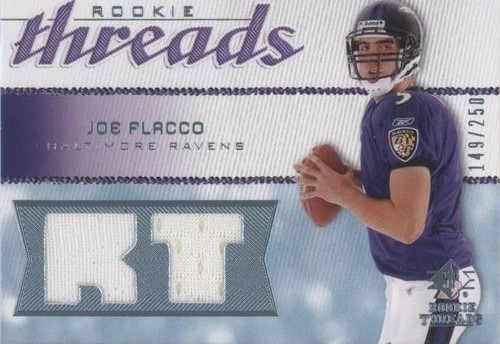 2008 SP Rookie Threads Joe Flacco #RT-JF