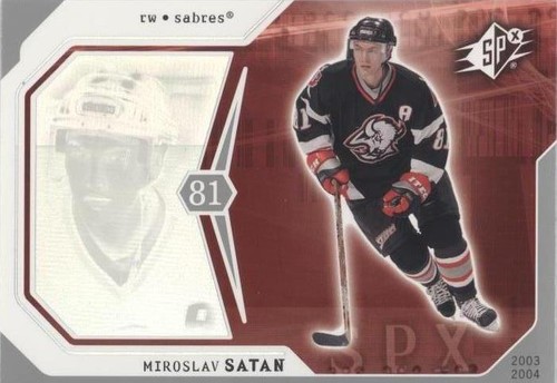 2003-04 SPx - Miroslav Satan #10