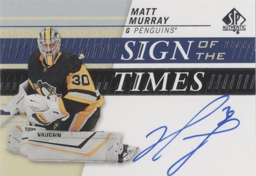 2019-20 SP Authentic - Matt Murray #SOTT-MU