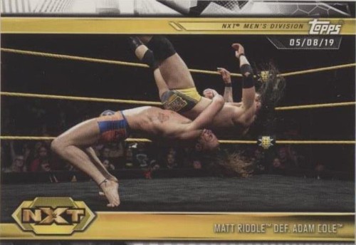 2019 Topps WWE NXT - Adam Cole Matt Riddle #92