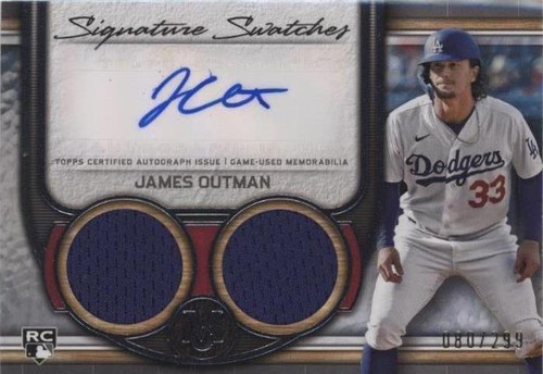 2023 Topps Museum Collection - James Outman #SWDRA-JO
