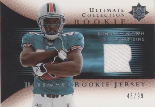 2005 Ultimate Collection Ronnie Brown #RJ-RO