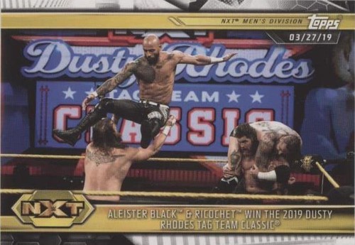2019 Topps WWE NXT - Aleister Black Ricochet #85