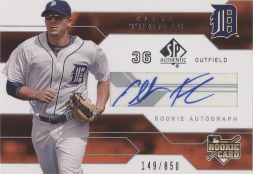 2008 SP Authentic - Clete Thomas #167