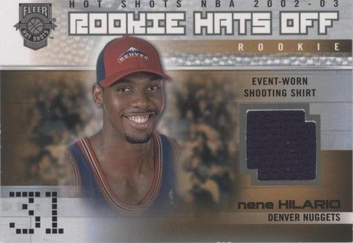 2002-03 Fleer Hot Shots - Nene #177