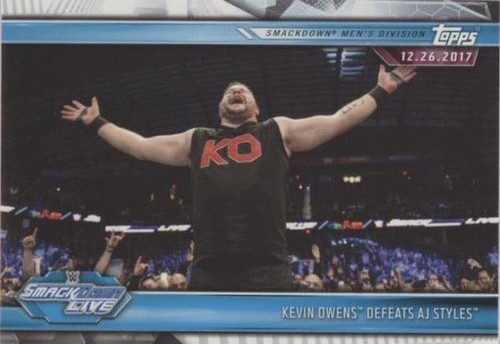 2019 Topps WWE Road to Wrestlemania - AJ Styles Kevin Owens #81